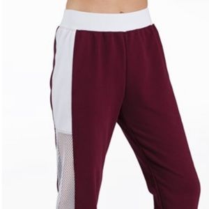 Sporty Mesh Jogger Pants Hip Hop Dance